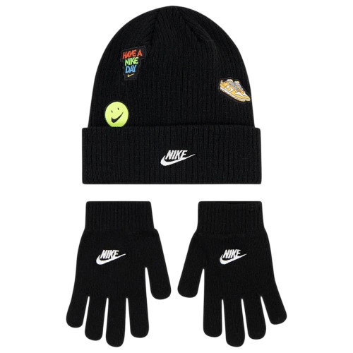 Nike Βρεφικό σετ σκουφάκι & γάντια Patch Peak Beanie Set